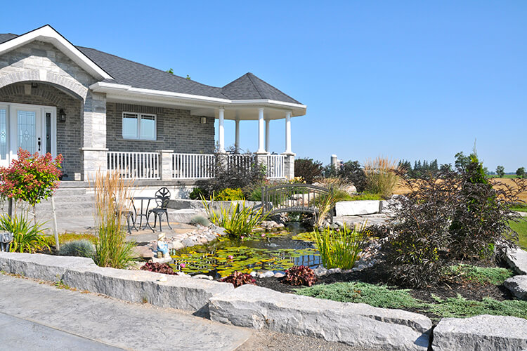 Retaining Walls Pathways And Patios Oh My A Touch Of Dutch Landscaping Garden Services Ltd