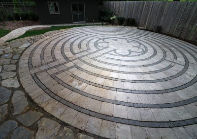 Stone Labyrinth by A Touch of Dutch Landscaping