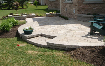 Flagstone Look on a Paver Budget