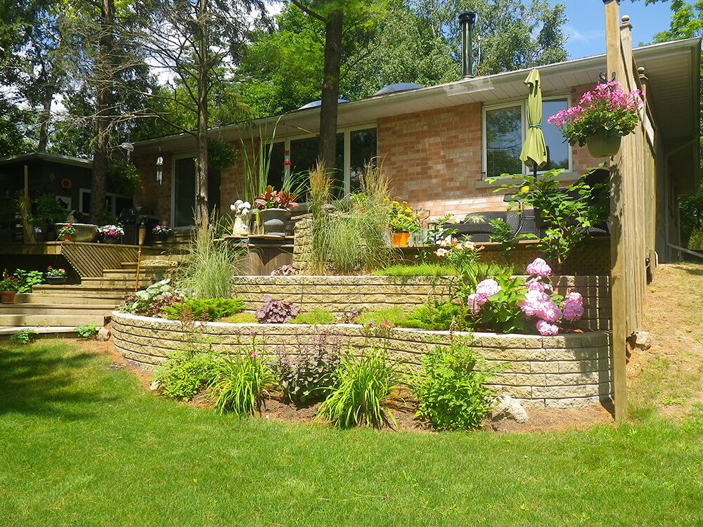 precast wall stone retaining walls