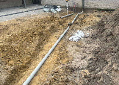 CAS Goderich Landscaping Project including hardscaping softscaping general contracting