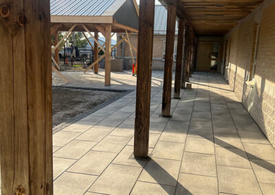 CAS Goderich Landscaping Project including hardscaping softscaping general contracting